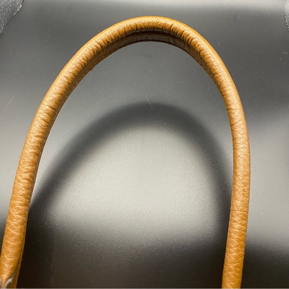 Etienne Agnier Canvas and Leather Satchel Handbag - Picture 12 of 12